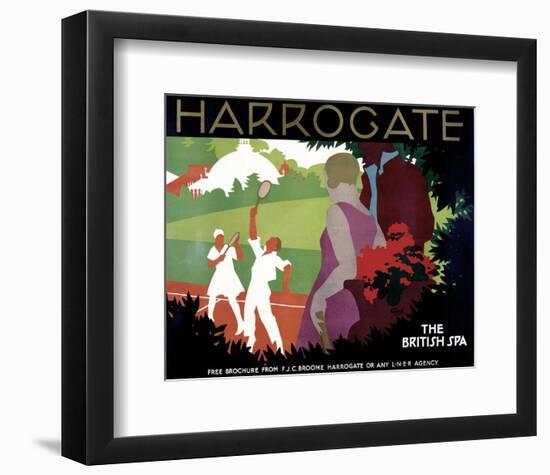 Harrogate-Tom Purvis-Framed Art Print
