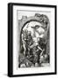 Harrowing of Hell or Christ's Descent Into Limbo, 1512-Albrecht Dürer-Framed Giclee Print