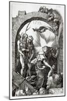 Harrowing of Hell or Christ's Descent Into Limbo, 1512-Albrecht Dürer-Mounted Giclee Print