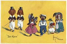 The Rich -- Dogs in their Best Clothes-Harry B Neilson-Art Print