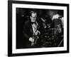 Harry Bence Playing the Saxophone at the Forum Theatre, Hatfield, Hertfordshire, 1984-Denis Williams-Framed Photographic Print