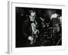 Harry Bence Playing the Saxophone at the Forum Theatre, Hatfield, Hertfordshire, 1984-Denis Williams-Framed Photographic Print