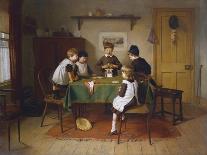 Children Playing in an Interior, 1893-Harry Brooker-Giclee Print