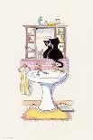 Basil in the Bathroom II-Harry Caunce-Art Print