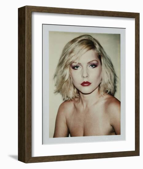 Harry, Debbie 1980 (Polaroid)-Andy Warhol-Framed Giclee Print