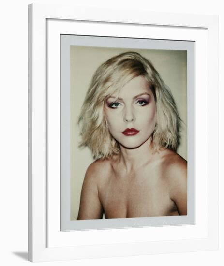 Harry, Debbie 1980 (Polaroid)-Andy Warhol-Framed Art Print