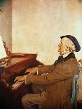 Richard Wagner (1813-83) Composing-Harry Everett Townsend-Giclee Print