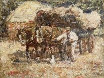 The Hay Wagon-Harry Fidler-Giclee Print