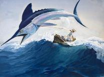 The Old Man and the Sea-Harry G. Seabright-Laminated Giclee Print