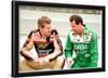Harry Gant and Rusty Wallace Pocono 1990 Archival Photo Poster-null-Framed Poster