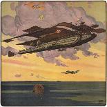 Sci Fi - Futuristic Aircraft, 1919-Harry Grant Dart-Giclee Print