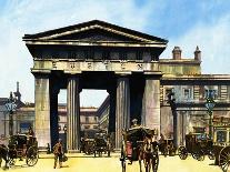 The Classical Portico of the Old Euston Station-Harry Green-Giclee Print