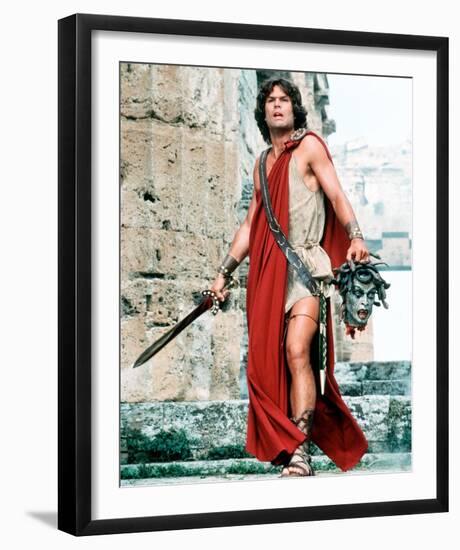 Harry Hamlin - Clash of the Titans-null-Framed Photo