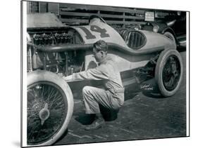 Harry Hartz and No.14 Racecar, 1919-Marvin Boland-Mounted Giclee Print