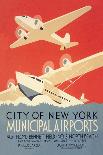 City of New York Municipal Airports-Harry Herzog-Laminated Art Print