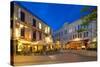 Harry Hjomes Place at Dusk, Gothenburg, Sweden, Scandinavia, Europe-Frank Fell-Stretched Canvas