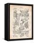 Harry Houdini Diving Suit Patent-Cole Borders-Framed Stretched Canvas