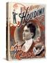 Harry Houdini, King of Cards, 1895-Science Source-Stretched Canvas