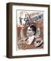 Harry Houdini, King of Cards-null-Framed Giclee Print