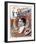 Harry Houdini, King of Cards-null-Framed Giclee Print