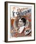 Harry Houdini, King of Cards-null-Framed Giclee Print