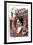 Harry Houdini: King of Cards-null-Framed Art Print