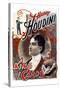 Harry Houdini: King of Cards-null-Stretched Canvas