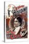 Harry Houdini: King of Cards-null-Stretched Canvas