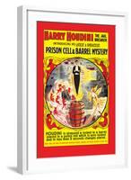 Harry Houdini: The Jail Breaker-null-Framed Art Print