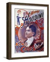 Harry Houdini, UK-null-Framed Giclee Print