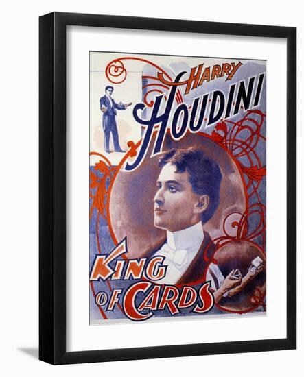 Harry Houdini, UK-null-Framed Giclee Print