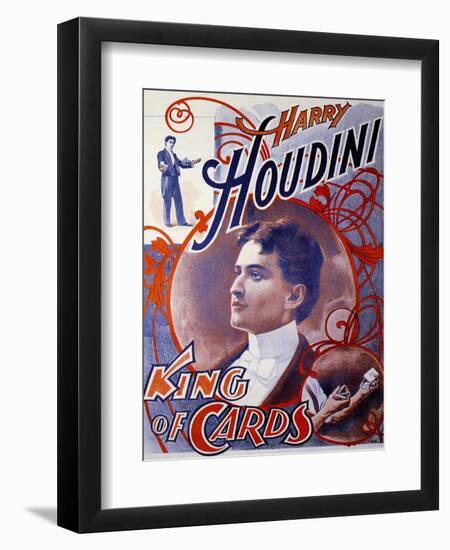 Harry Houdini, UK-null-Framed Giclee Print