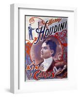 Harry Houdini, UK-null-Framed Giclee Print