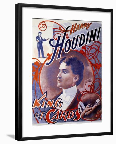 Harry Houdini, UK-null-Framed Giclee Print