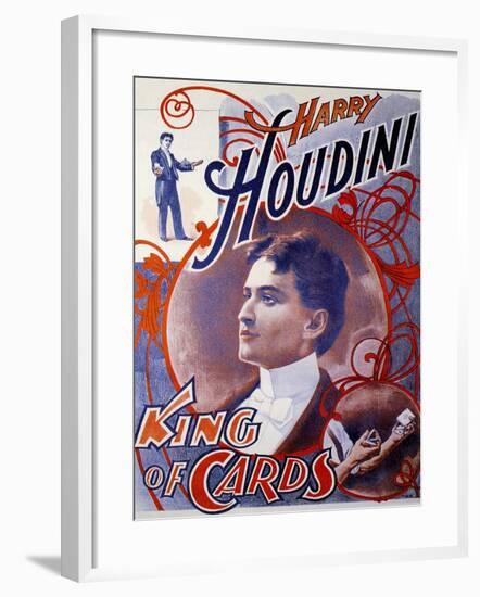 Harry Houdini, UK-null-Framed Giclee Print