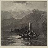 Summer Moonlight on the Lake of Orta-Harry John Johnson-Giclee Print