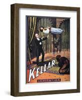 Harry Kellar: Poster, 1904-null-Framed Giclee Print