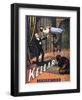 Harry Kellar: Poster, 1904-null-Framed Giclee Print