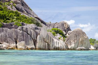 Anse Source D'Argent, La Digue, Seychelles, Dream Beach, Granite Rocks, Clear Water, Indian Ocean