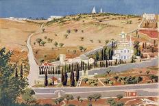 The Mount of Olives, Jerusalem, C.1910-Harry Morley-Giclee Print