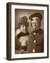 Harry Nicholls and Herbert Campbell, British Actors (The Queen and the Kin), 1888-W&d Downey-Framed Photographic Print