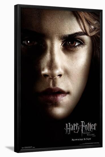 Harry Potter and the Deathly Hallows: Part 1 - Hermione One Sheet-Trends International-Framed Poster