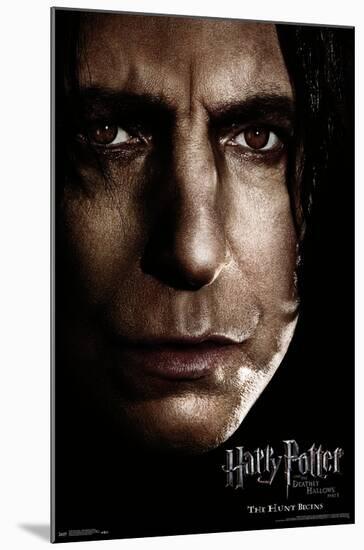 Harry Potter and the Deathly Hallows: Part 1 - Snape One Sheet-Trends International-Mounted Poster