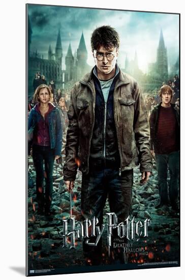 Harry Potter and the Deathly Hallows: Part 2 - One Sheet-Trends International-Mounted Poster
