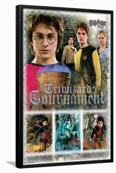 Harry Potter and the Goblet of Fire - Triwizard Tournament-Trends International-Framed Poster