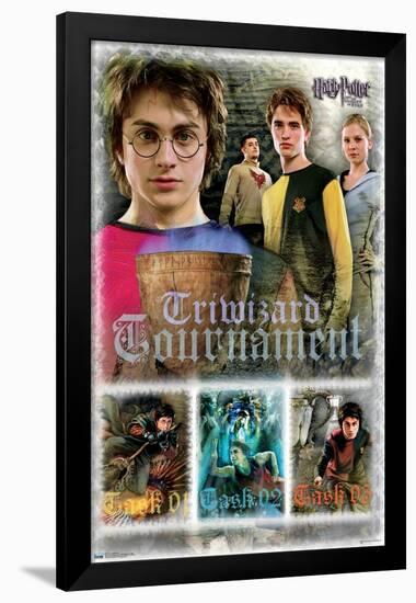 Harry Potter and the Goblet of Fire - Triwizard Tournament-Trends International-Framed Poster