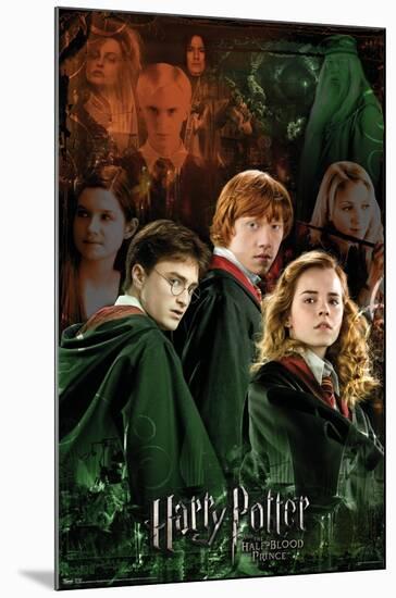 Harry Potter and the Half-Blood Prince - Trio Collage-Trends International-Mounted Poster