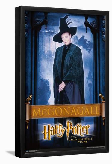 Harry Potter and the Philosopher's Stone - McGonagall-Trends International-Framed Poster