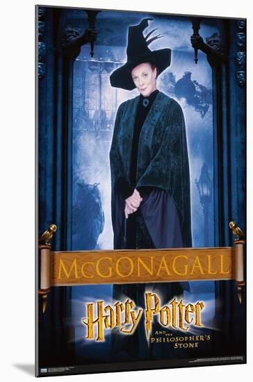 Harry Potter and the Philosopher's Stone - McGonagall-Trends International-Mounted Poster