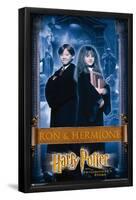 Harry Potter and the Philosopher's Stone - Ron & Hermione-Trends International-Framed Poster